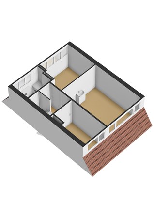 Floorplan - Cremerstraat 298, 3532 BN Utrecht